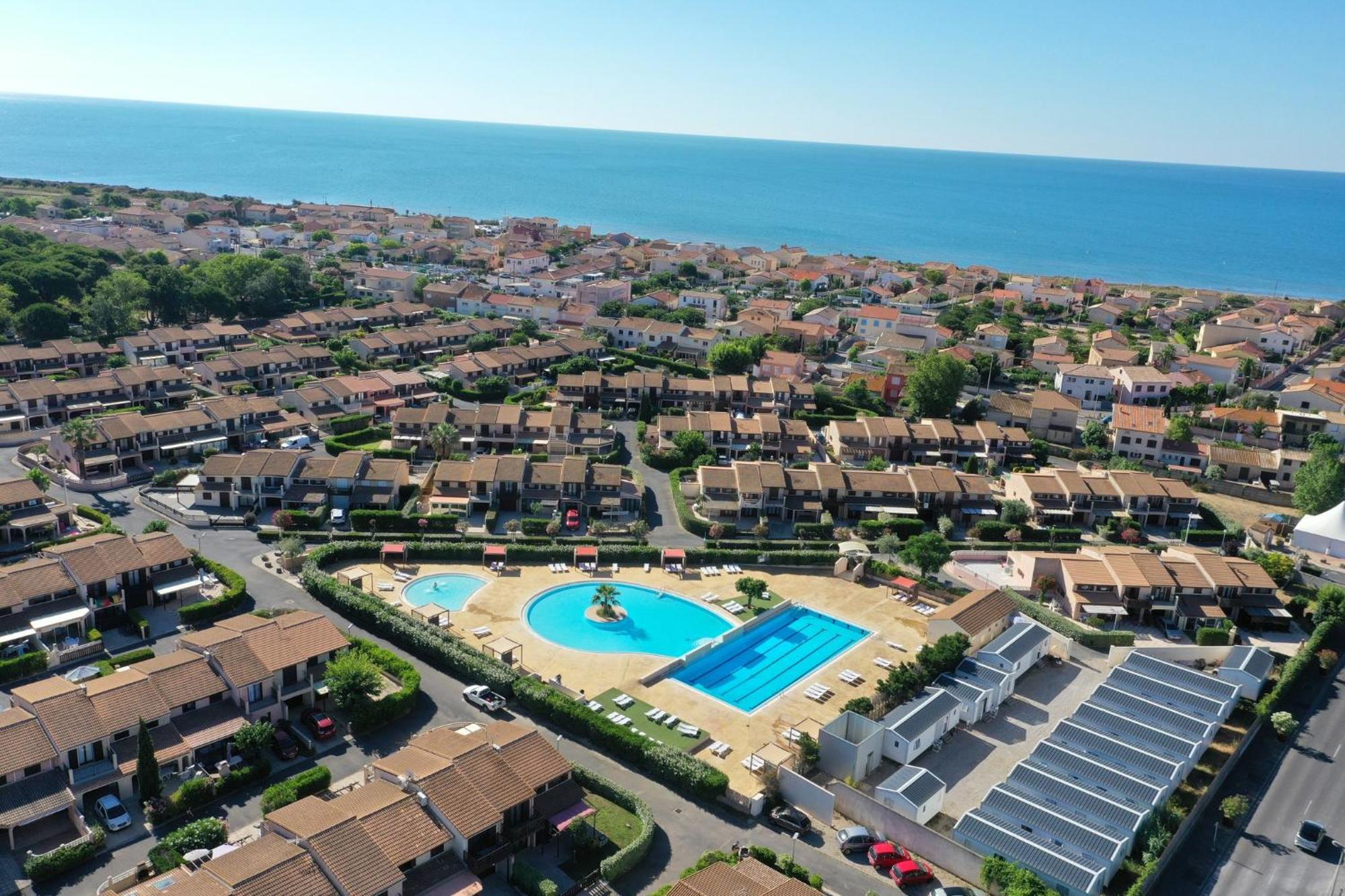 Domaine Les Tamaris - Portes Du Soleil - Villa 3 Chambres Avec Jardin - Climatisation - Acces Animations Et Piscines Inclus ! Portiragnes Esterno foto